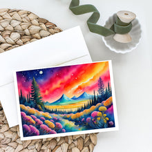 Load image into Gallery viewer, Yarrow in Color Greeting Cards -  Blank Note Cards – 8-Pack of Artist-Designed Cards with Envelopes
