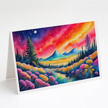 Load image into Gallery viewer, Yarrow in Color Greeting Cards -  Blank Note Cards – 8-Pack of Artist-Designed Cards with Envelopes
