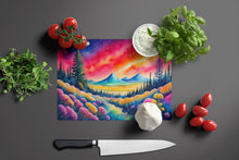 Load image into Gallery viewer, Yarrow in Color Glass Cutting Boards – Durable, Decorative Kitchen Art Large