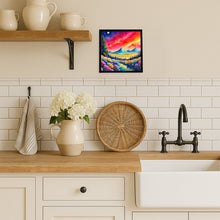 Load image into Gallery viewer, Yarrow in Color Framed Metal Print