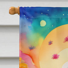 Load image into Gallery viewer, Zinnias in Color House Flag