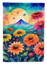 Load image into Gallery viewer, Zinnias in Color House Flag