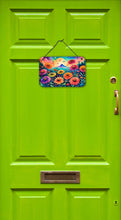 Load image into Gallery viewer, Zinnias in Color Wall or Door Hanging Prints