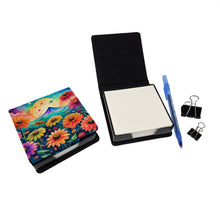Load image into Gallery viewer, Zinnias in Color PU Leather Note Paper Holder