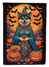 Load image into Gallery viewer, Akita Witchy Halloween House Flag