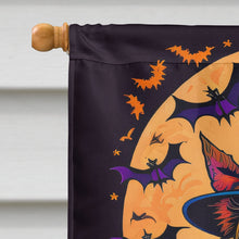 Load image into Gallery viewer, Australian Terrier Witchy Halloween House Flag