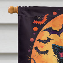 Load image into Gallery viewer, Border Collie Witchy Halloween House Flag