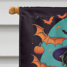 Load image into Gallery viewer, English Bulldog Witchy Halloween House Flag