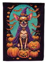 Load image into Gallery viewer, Chihuahua Witchy Halloween House Flag