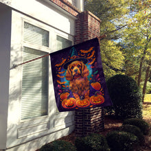 Load image into Gallery viewer, Cocker Spaniel Witchy Halloween House Flag