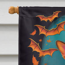 Load image into Gallery viewer, Corgi Witchy Halloween House Flag