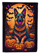 Load image into Gallery viewer, German Shepherd Witchy Halloween House Flag
