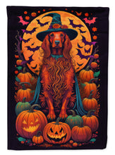 Load image into Gallery viewer, Irish Setter Witchy Halloween House Flag