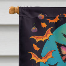 Load image into Gallery viewer, Jack Russell Terrier Witchy Halloween House Flag
