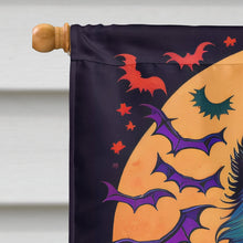 Load image into Gallery viewer, Keeshond Witchy Halloween House Flag