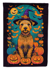 Load image into Gallery viewer, Lakeland Terrier Witchy Halloween House Flag