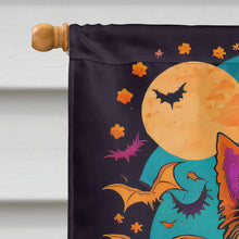 Load image into Gallery viewer, Norwich Terrier Witchy Halloween House Flag