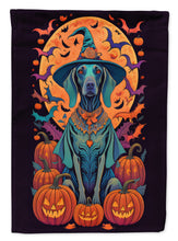 Load image into Gallery viewer, Weimaraner Witchy Halloween House Flag