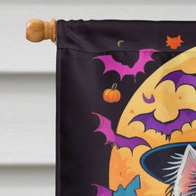 Load image into Gallery viewer, Westie Witchy Halloween House Flag