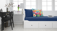 Load image into Gallery viewer, Anemones in Watercolor Fabric Standard Pillowcase – Artistic Decorative Front, White Back