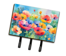 Load image into Gallery viewer, Anemones in Watercolor Leash or Key Holder