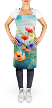Load image into Gallery viewer, Anemones in Watercolor Apron – Artist-Designed Kitchen, BBQ &amp; Craft Apron