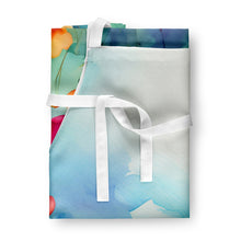 Load image into Gallery viewer, Anemones in Watercolor Apron – Artist-Designed Kitchen, BBQ &amp; Craft Apron