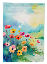 Load image into Gallery viewer, Anemones in Watercolor House Flag