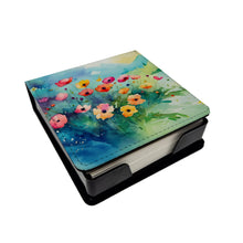 Load image into Gallery viewer, Anemones in Watercolor PU Leather Note Paper Holder