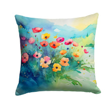 Load image into Gallery viewer, Anemones in Watercolor Throw Pillow