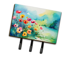 Load image into Gallery viewer, Anemones in Watercolor Leash or Key Holder