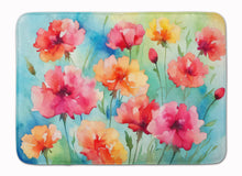 Load image into Gallery viewer, Carnations in Watercolor Memory Foam Kitchen Mat