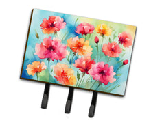 Load image into Gallery viewer, Carnations in Watercolor Leash or Key Holder