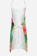 Load image into Gallery viewer, Carnations in Watercolor Apron – Artist-Designed Kitchen, BBQ &amp; Craft Apron