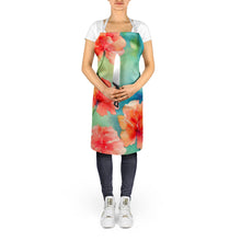 Load image into Gallery viewer, Carnations in Watercolor Apron – Artist-Designed Kitchen, BBQ &amp; Craft Apron