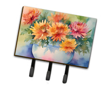 Load image into Gallery viewer, Chrysanthemums in Watercolor Leash or Key Holder
