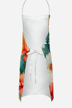 Load image into Gallery viewer, Chrysanthemums in Watercolor Apron – Artist-Designed Kitchen, BBQ &amp; Craft Apron