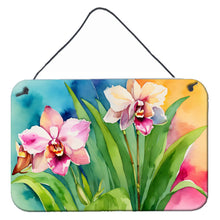Load image into Gallery viewer, Orchids in Watercolor Wall or Door Hanging Prints