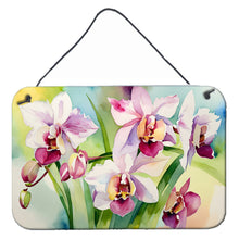 Load image into Gallery viewer, Orchids in Watercolor Wall or Door Hanging Prints
