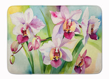 Load image into Gallery viewer, Orchids in Watercolor Memory Foam Kitchen Mat