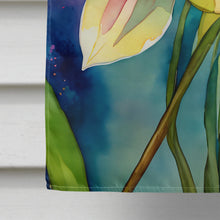 Load image into Gallery viewer, Orchids in Watercolor House Flag