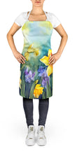 Load image into Gallery viewer, Daffodils in Watercolor Apron – Artist-Designed Kitchen, BBQ &amp; Craft Apron