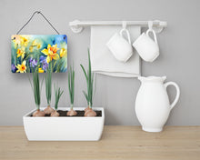 Load image into Gallery viewer, Daffodils in Watercolor Wall or Door Hanging Prints