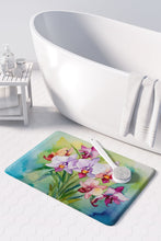 Load image into Gallery viewer, Orchids in Watercolor Memory Foam Kitchen Mat