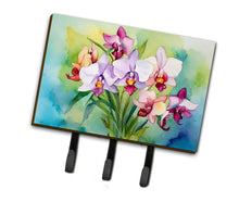 Load image into Gallery viewer, Orchids in Watercolor Leash or Key Holder