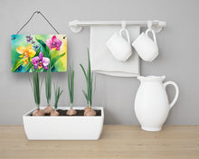 Load image into Gallery viewer, Orchids in Watercolor Wall or Door Hanging Prints