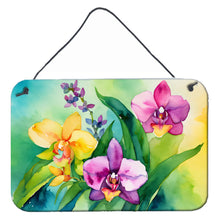 Load image into Gallery viewer, Orchids in Watercolor Wall or Door Hanging Prints