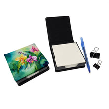 Load image into Gallery viewer, Orchids in Watercolor PU Leather Note Paper Holder