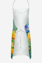 Load image into Gallery viewer, Freesias in Watercolor Apron – Artist-Designed Kitchen, BBQ &amp; Craft Apron
