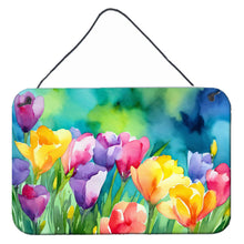 Load image into Gallery viewer, Freesias in Watercolor Wall or Door Hanging Prints